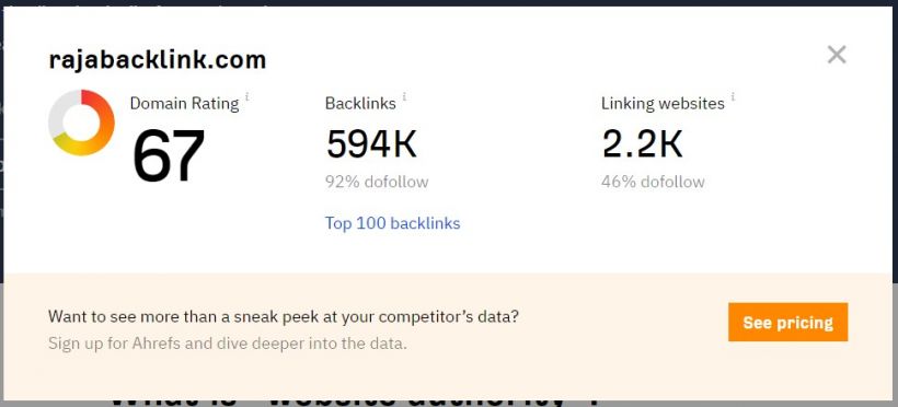 Begini Cara Cek Domain Authority Sebuah Website untuk SEO